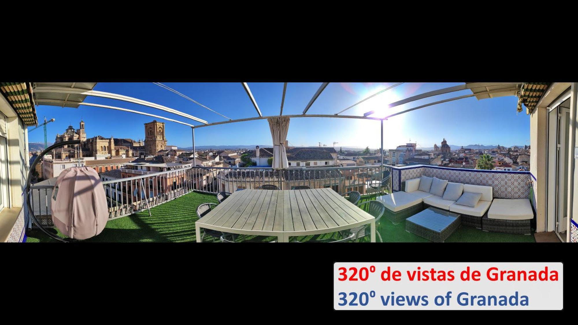 Mirador De Siloe Lägenhet Granada Exteriör bild